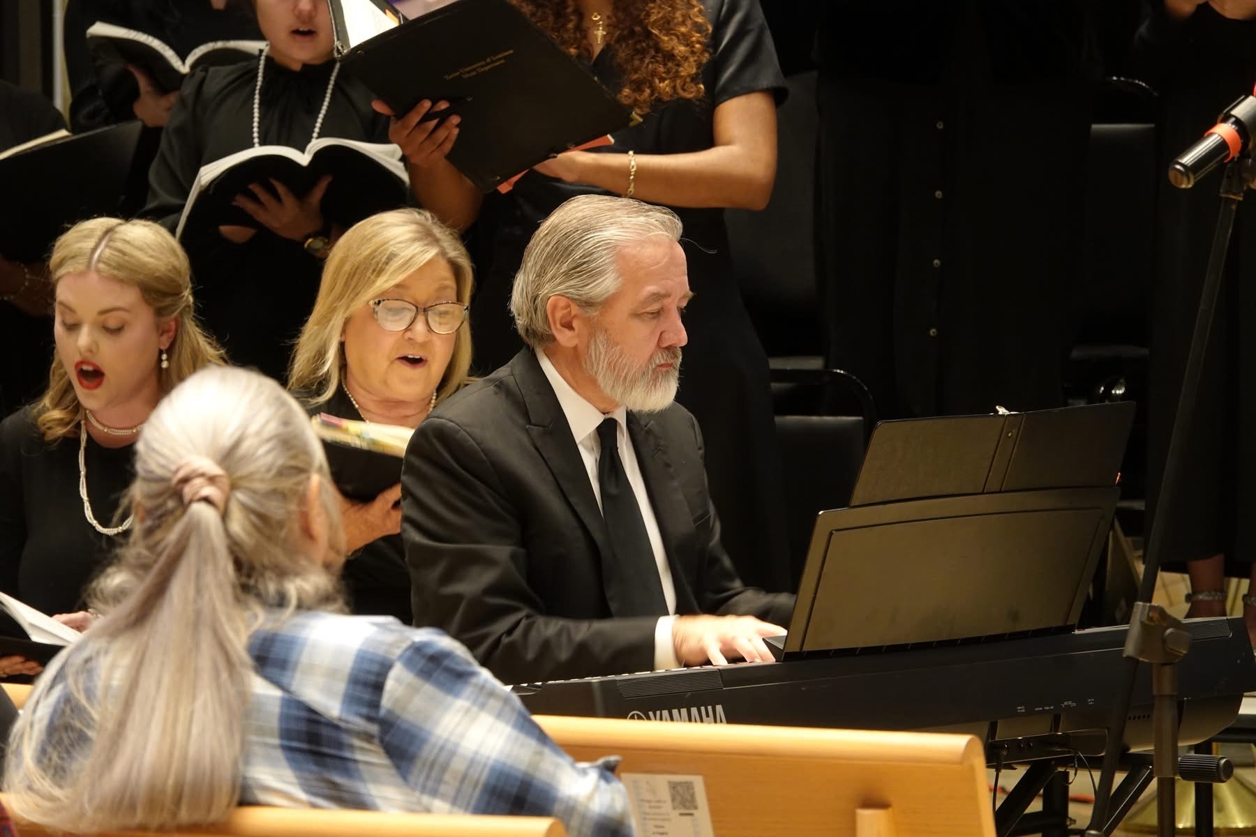 GCMC Accompanist Tim Raborn, December 5, 2025 at St. Michael Catholic Church in Biloxi, MS.